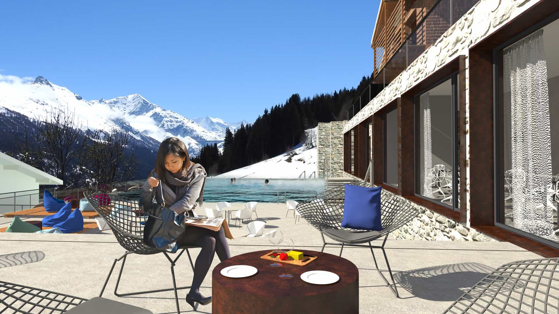 Bains thermaux et Spa en Valais, Suisse | Dixence Resort
