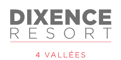 Logo Dixence Resort, complexe hôtelier, chalet, résidence et bains thermaux en Valais