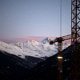 Vue sur les montagnes valaisannes depuis Hérémence | Complexe hôtelier et résidence Dixence Resort